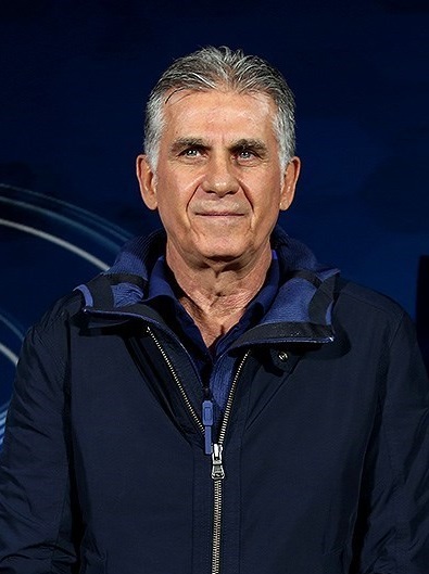 Carlos Queiroz, entraîneur portugais