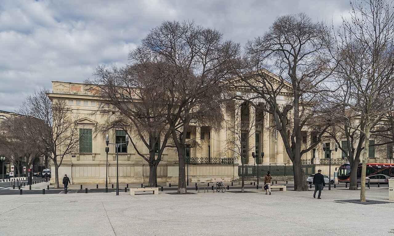Le palais de justice de Nîmes