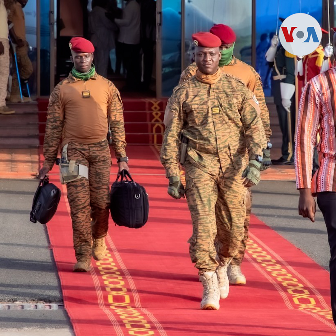 Ibrahim Traoré, président de la Transition du Burkina Faso