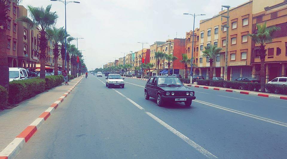 La ville d'Ouled Teima