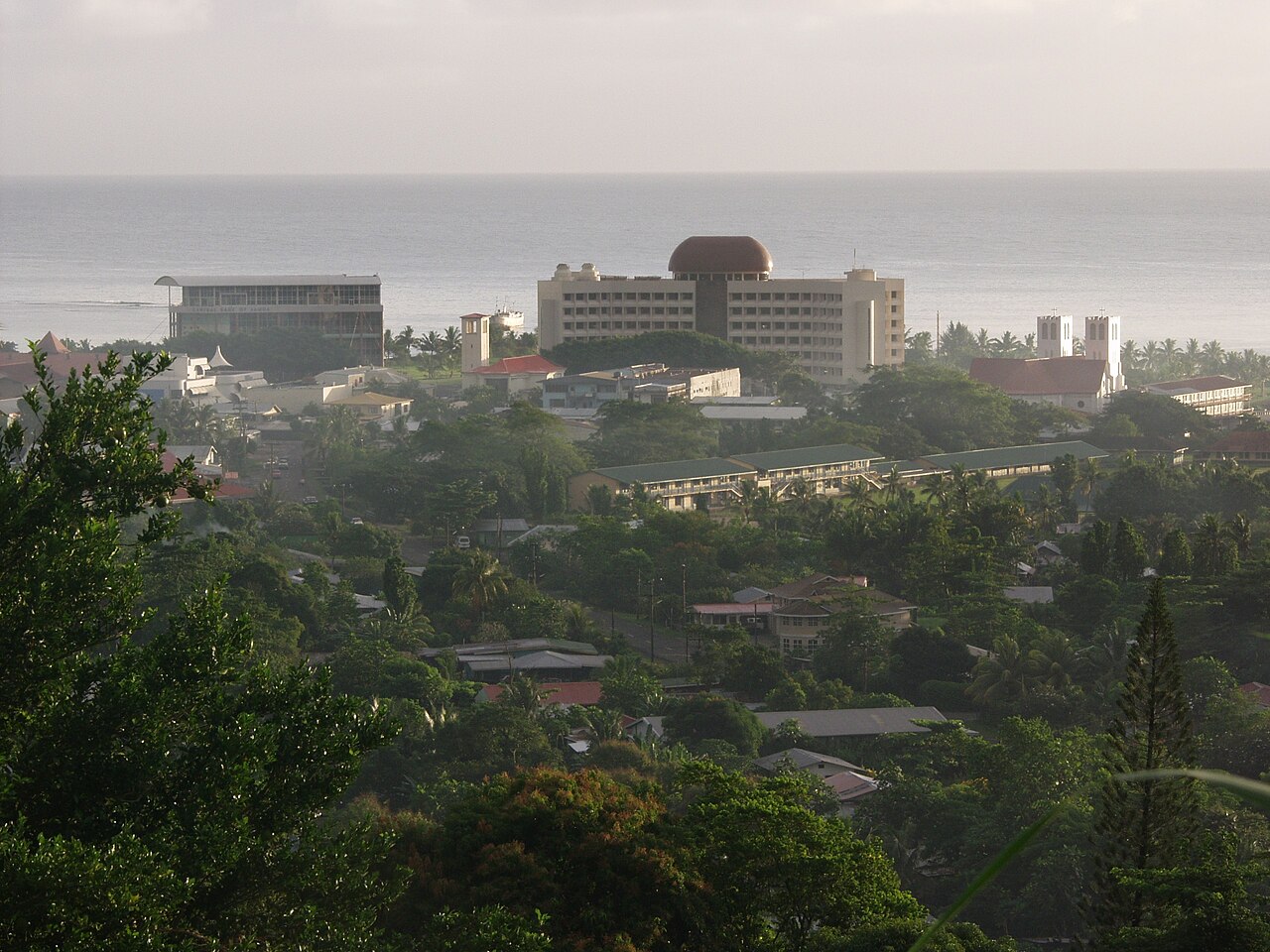 Bâtiments du gouvernement à Apia, Samoa