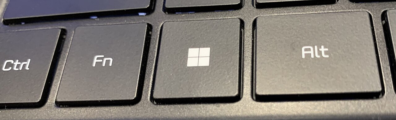 Touche Windows d'un clavier
