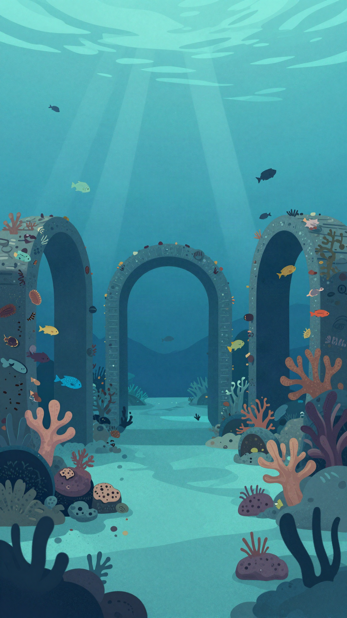 Illustration : un parc de plongée sous-marin en Méditerranée