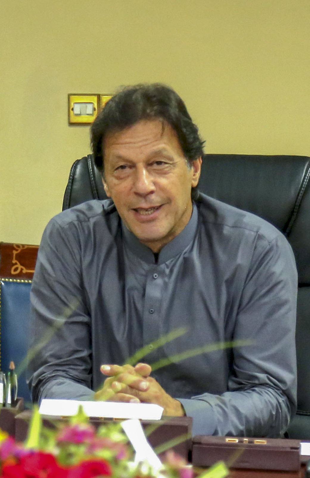 Imran Khan à Islamabad, 2018