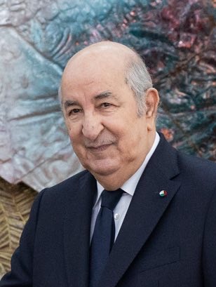 Abdelmadjid Tebboune, président de l'Algérie