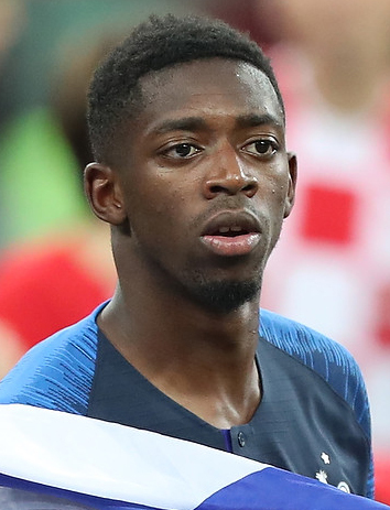 Ousmane Dembélé en 2018