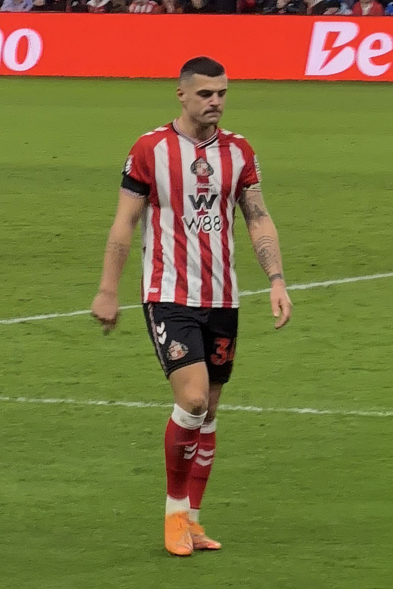 Granit Xhaka sous le maillot de Sunderland