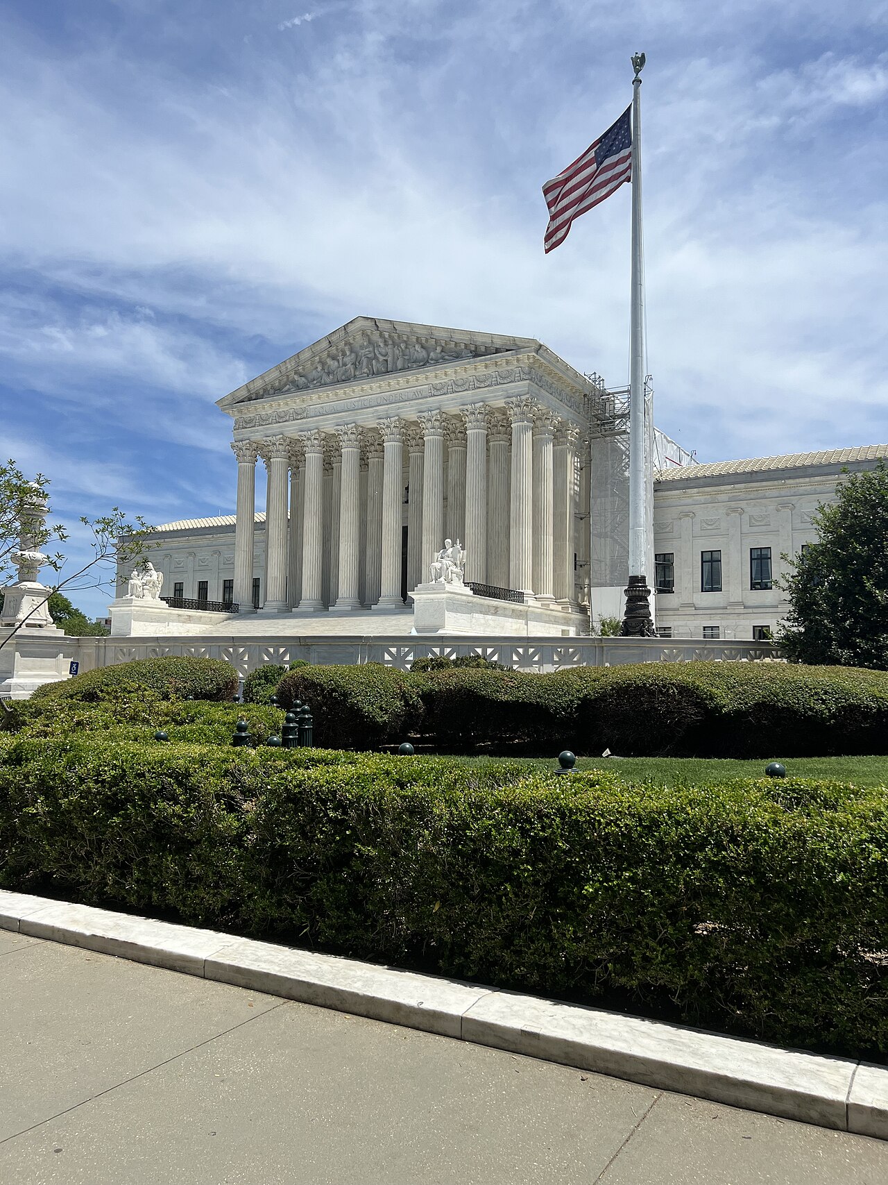 La Cour suprême des États-Unis, Washington