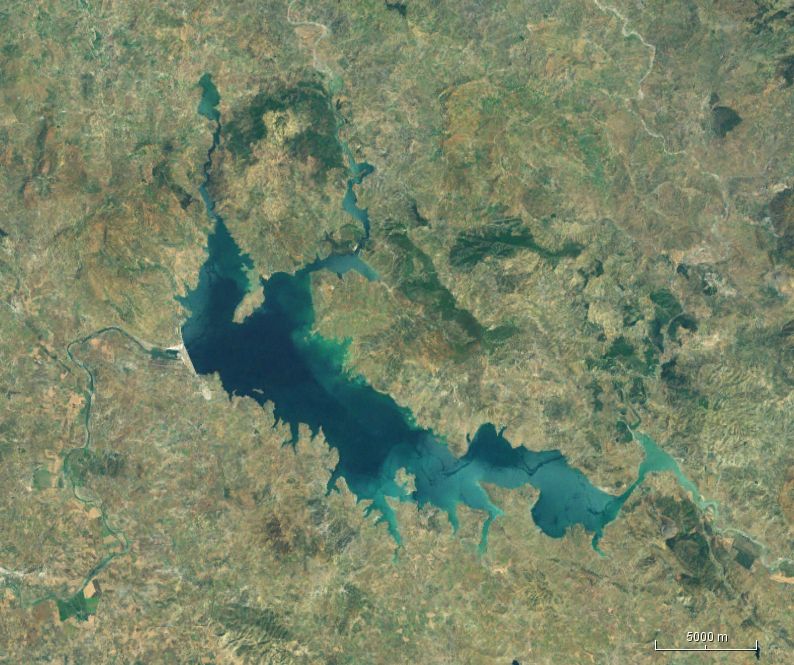 Barrage Al Wahda, bassin du Sebou