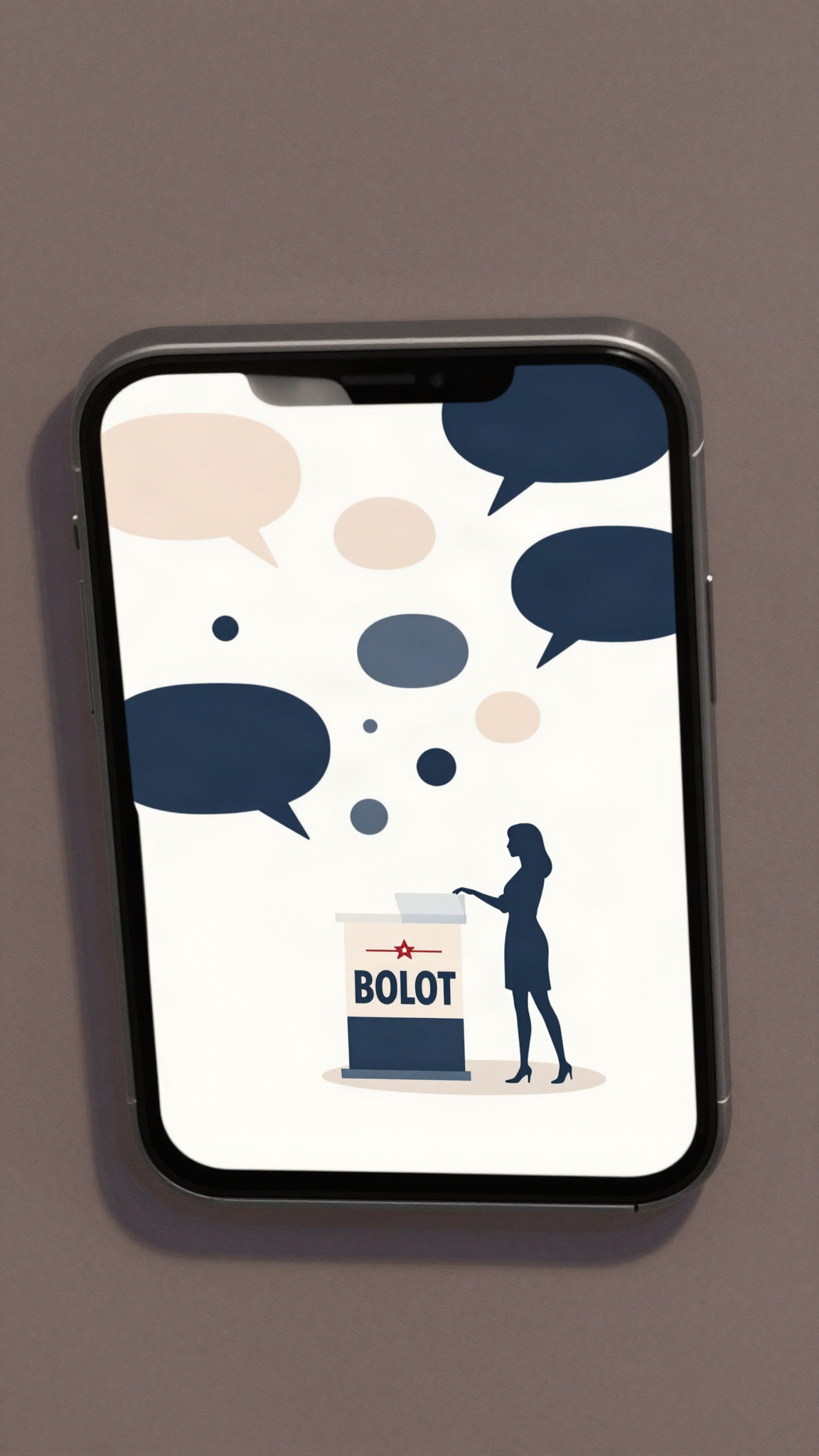 Un téléphone envahi de messages hostiles (illustration)