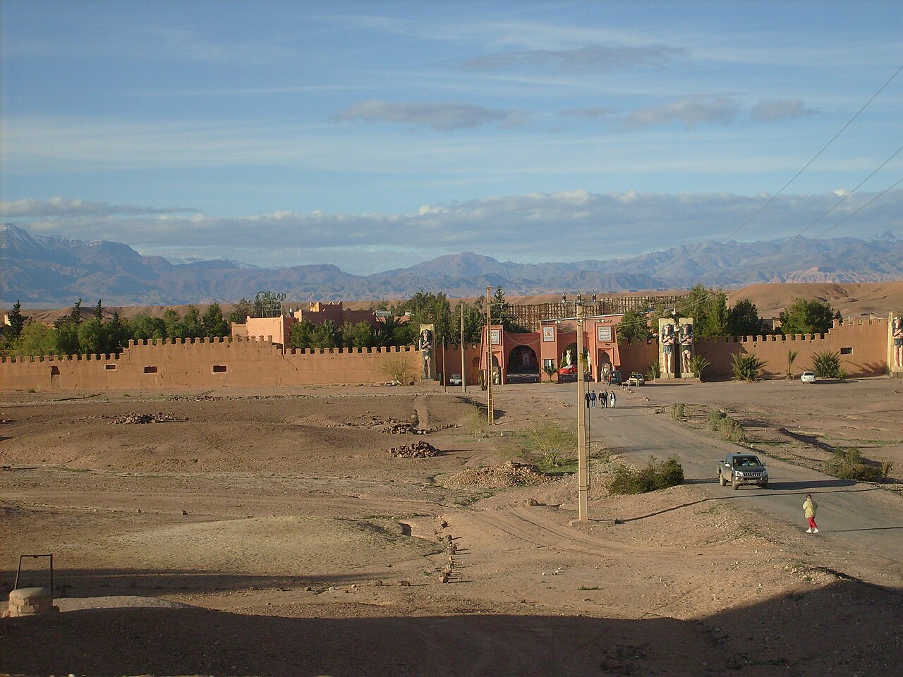 Studios de cinéma à Ouarzazate, Maroc