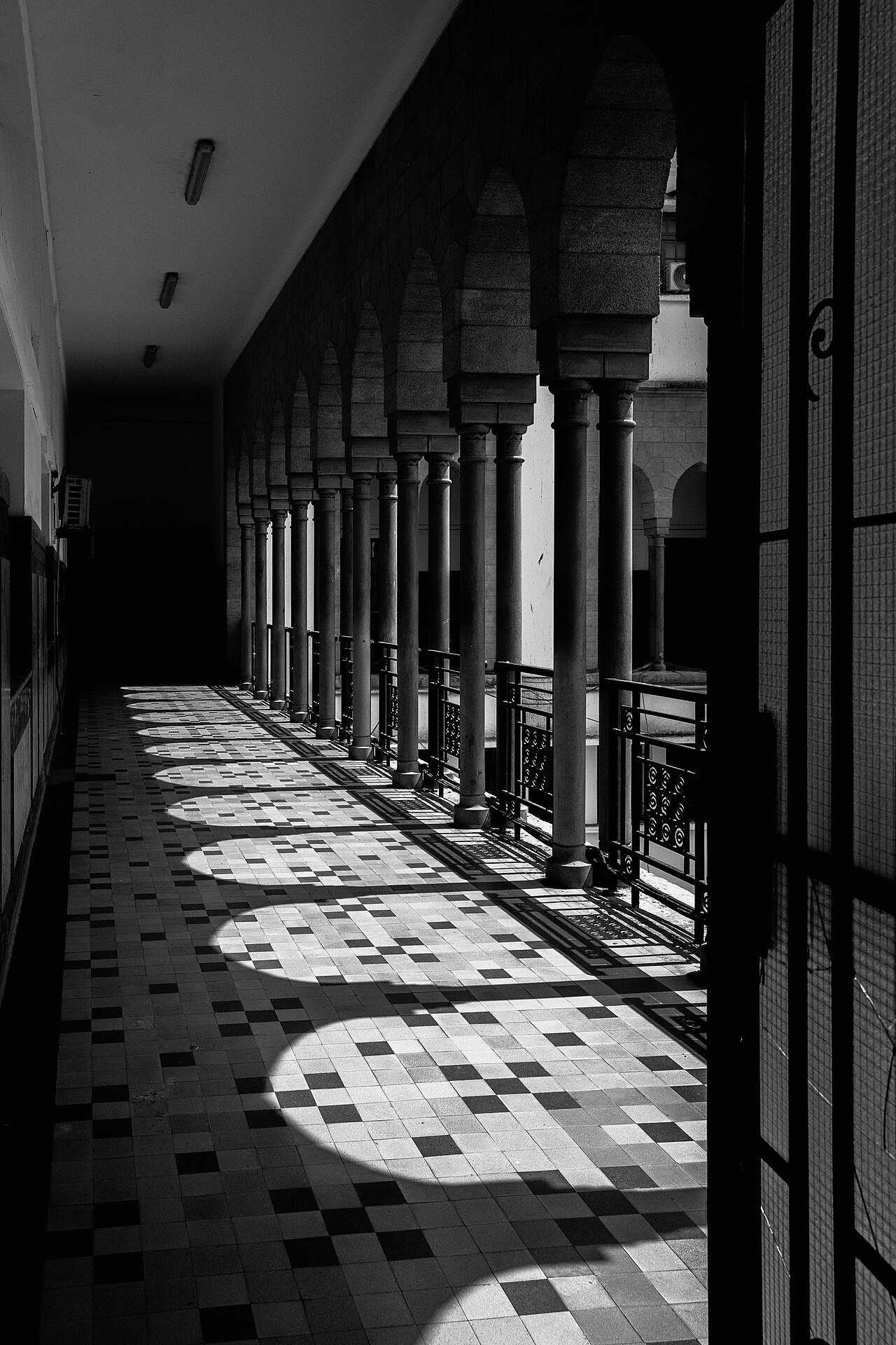 Les arcades de la wilaya de Casablanca
