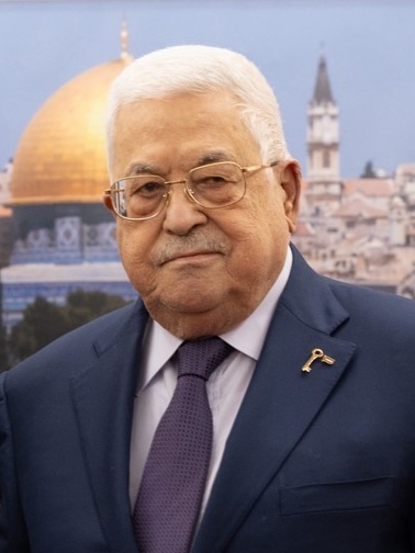 Mahmoud Abbas, président palestinien, à Ramallah (2023)