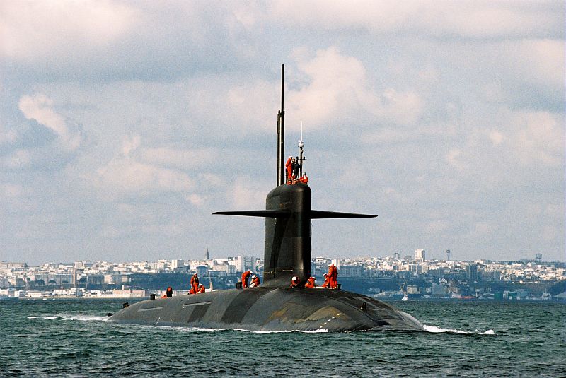Sous-marin nucléaire lanceur d'engins français de classe Le Triomphant