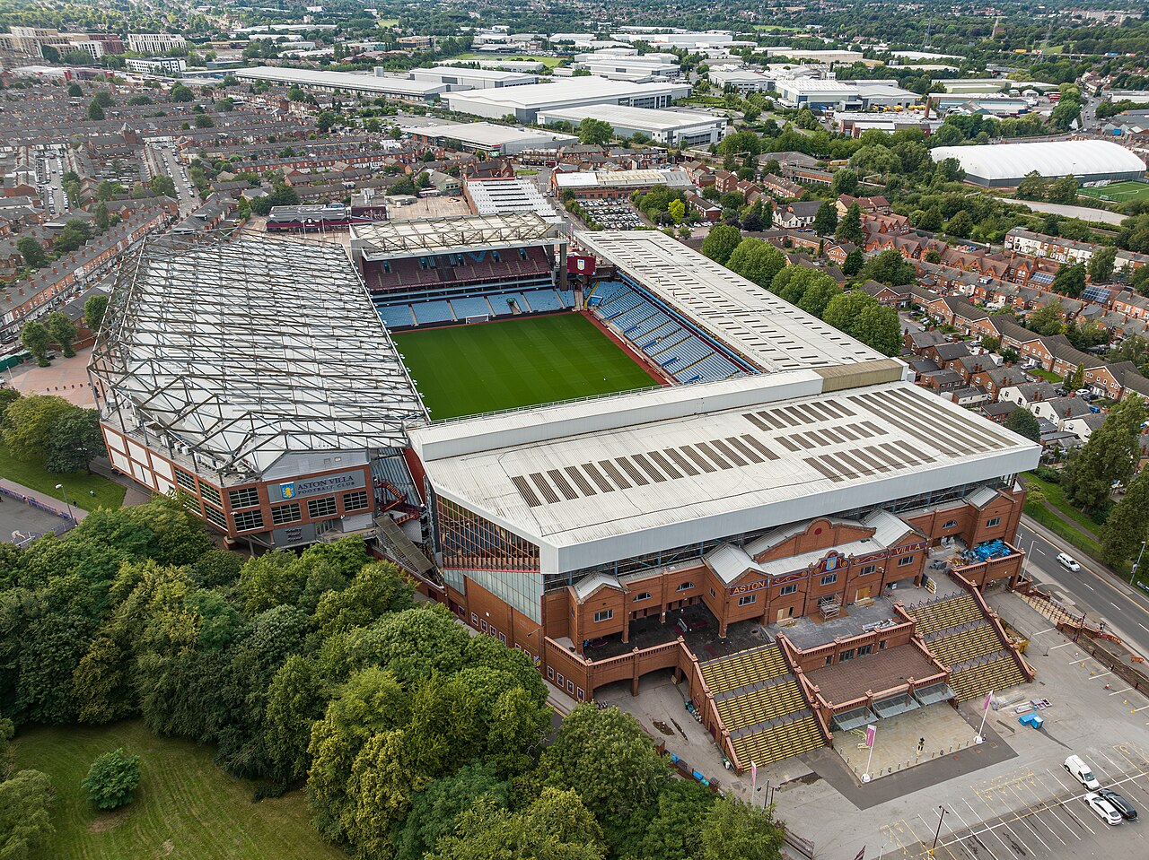 Villa Park, le stade d'Aston Villa, Birmingham