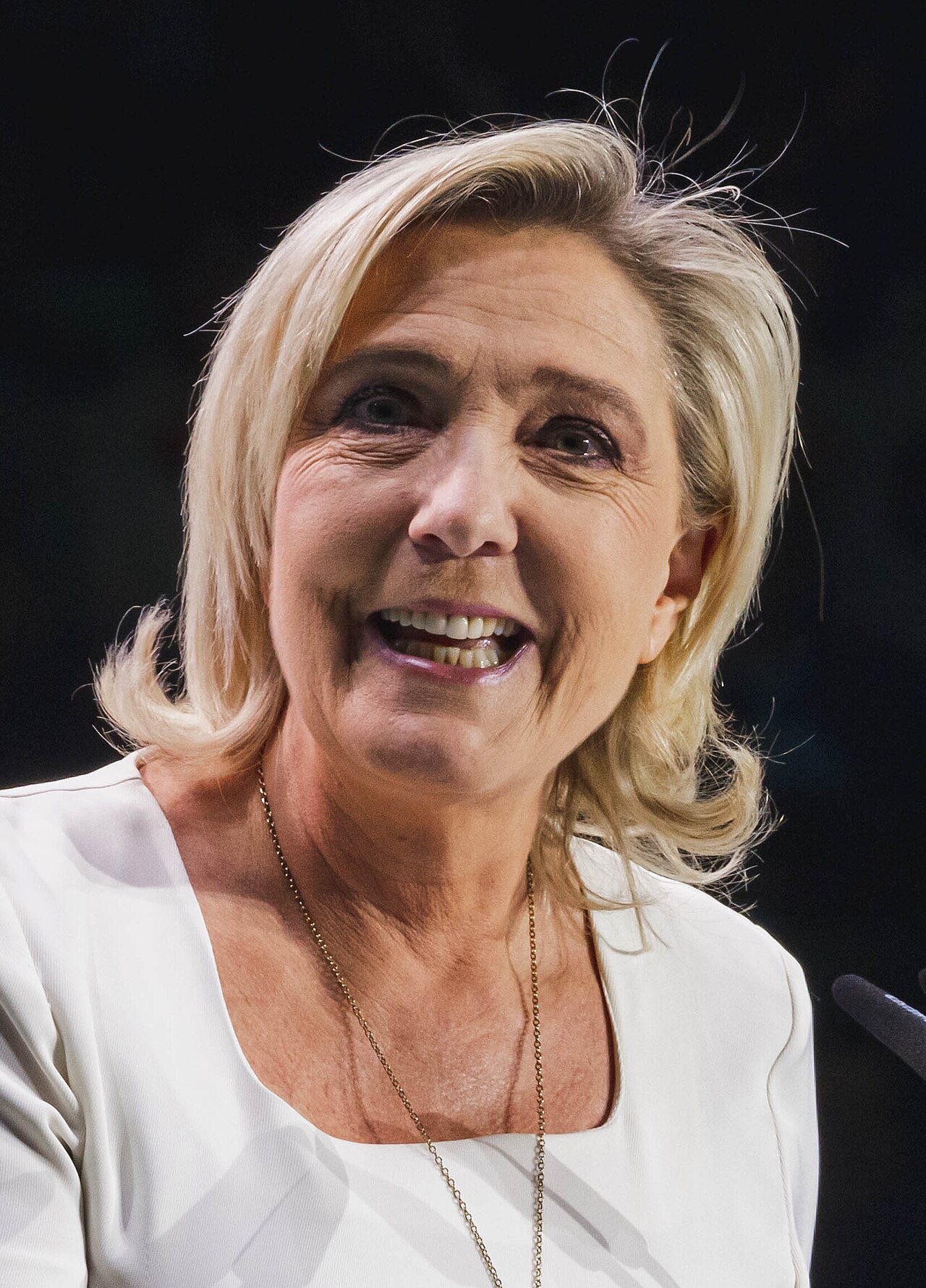 Marine Le Pen, candidate du RN
