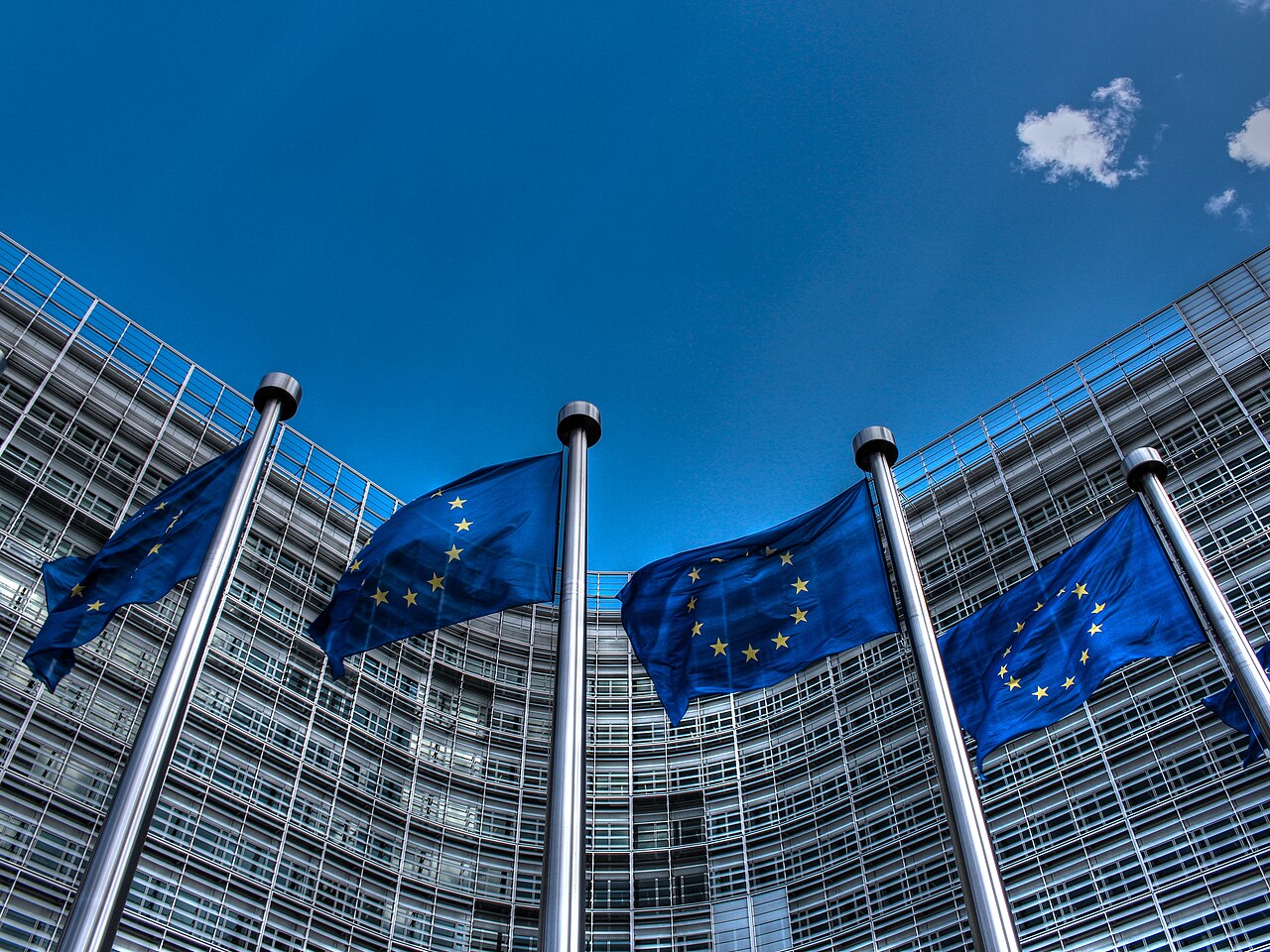 Drapeaux de l'Union européenne