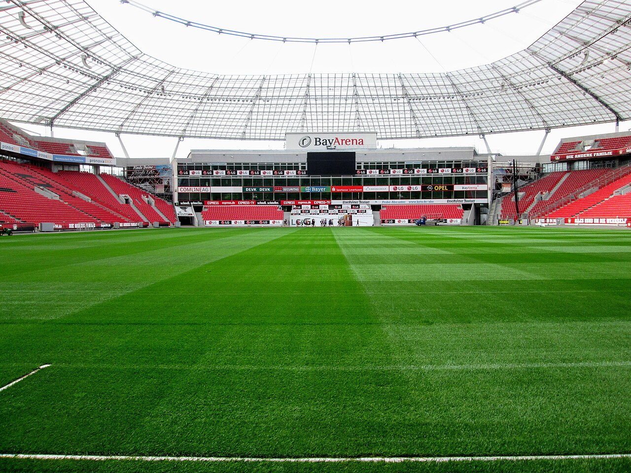 BayArena, stade du Bayer Leverkusen