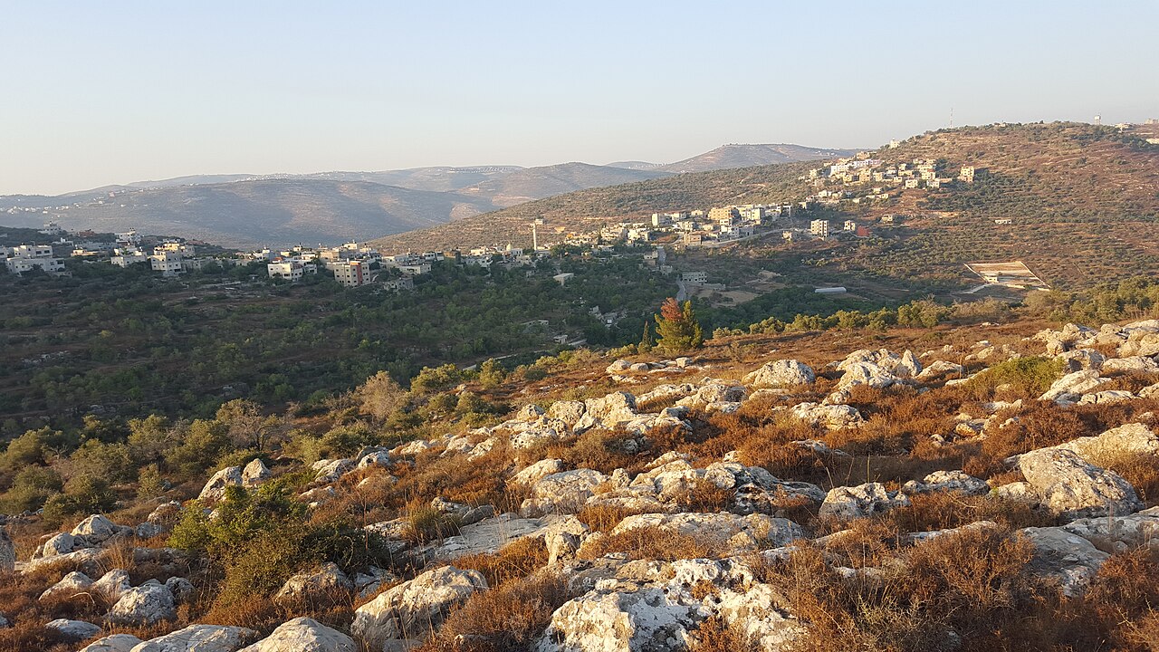 Le village de Yasuf, Cisjordanie