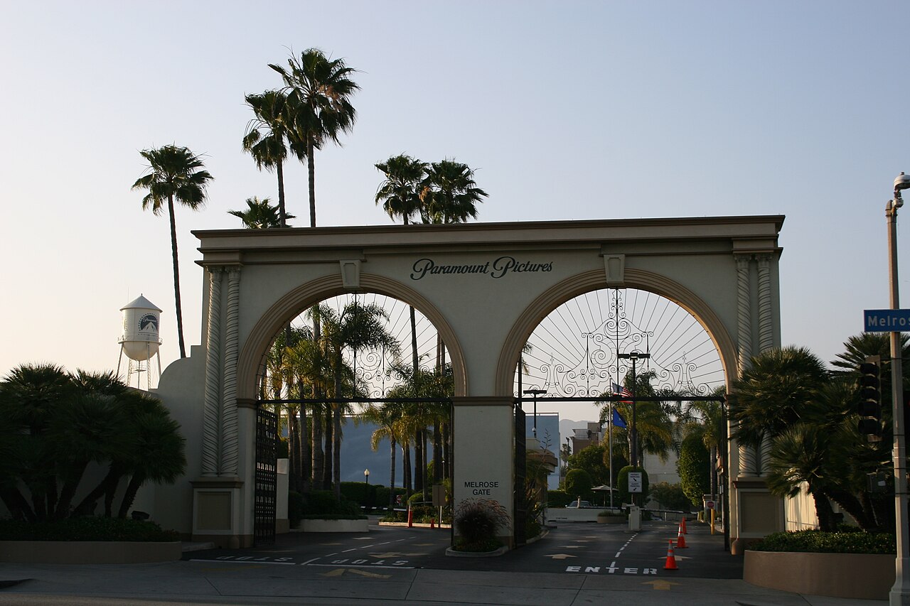 L'entrée Melrose des studios Paramount, à Hollywood