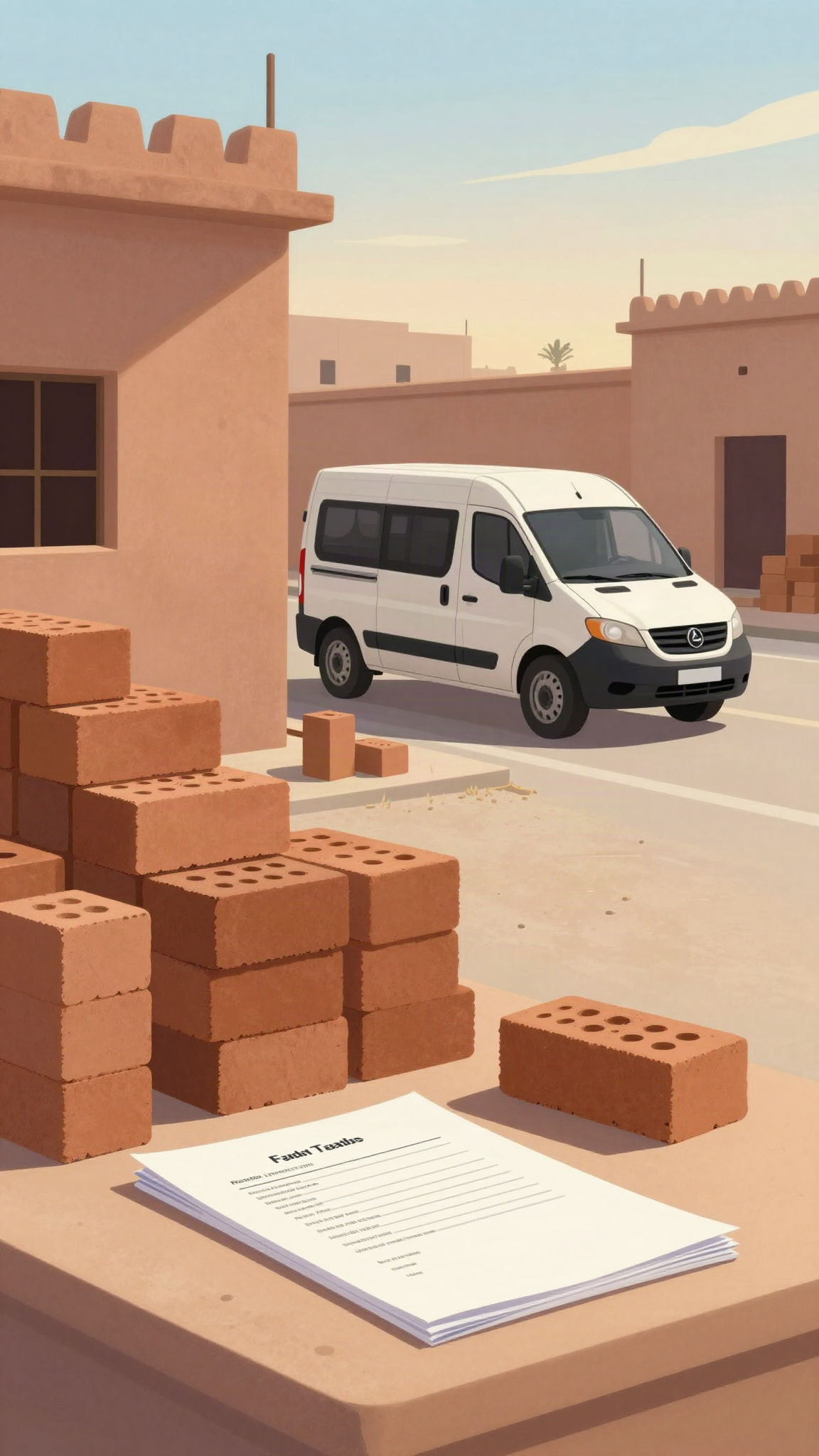 Illustration : petit chantier et dossier d'appel d'offres