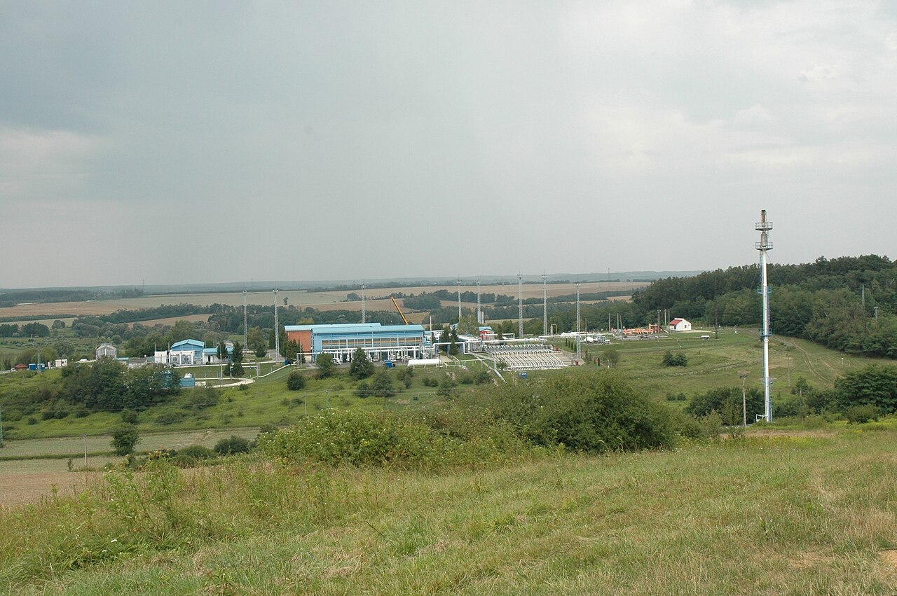 Site de stockage souterrain de gaz en Hongrie