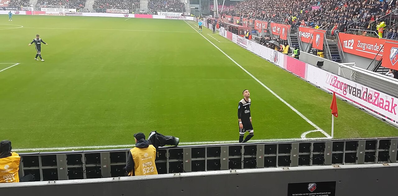 Hakim Ziyech sous le maillot de l'Ajax