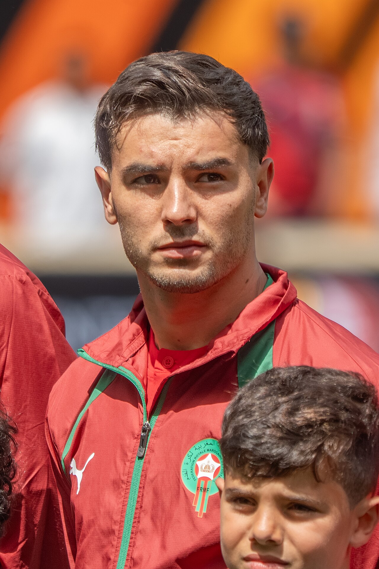 Brahim Díaz sous le maillot du Maroc, 7 juin 2026