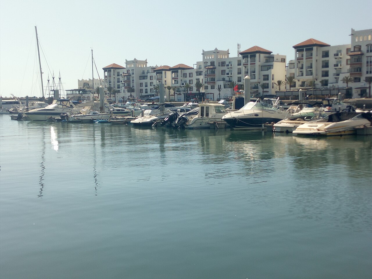 Paquebots de croisière à la marina d'Agadir