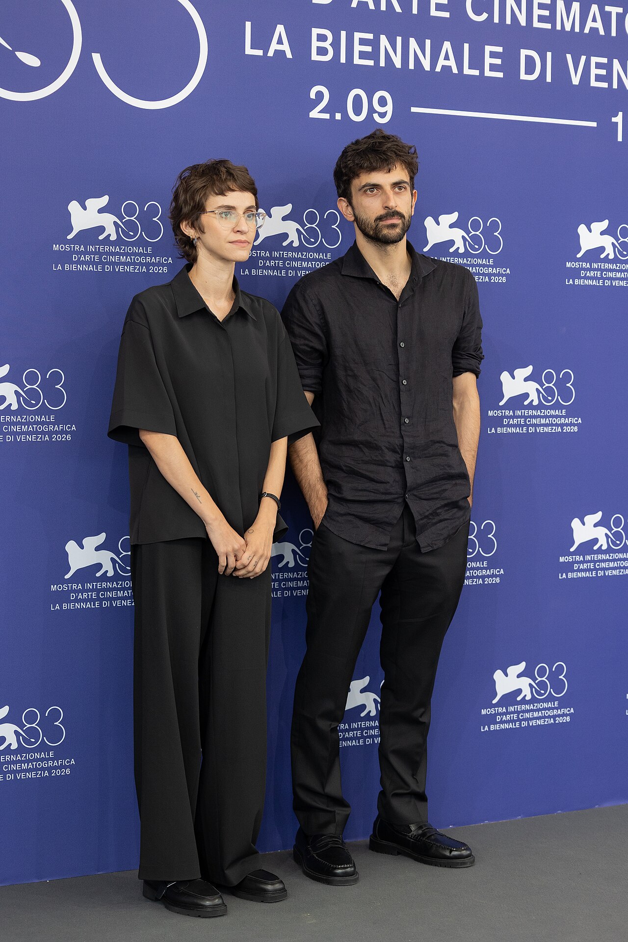 Rachel Szor et Yuval Abraham au festival de Venise