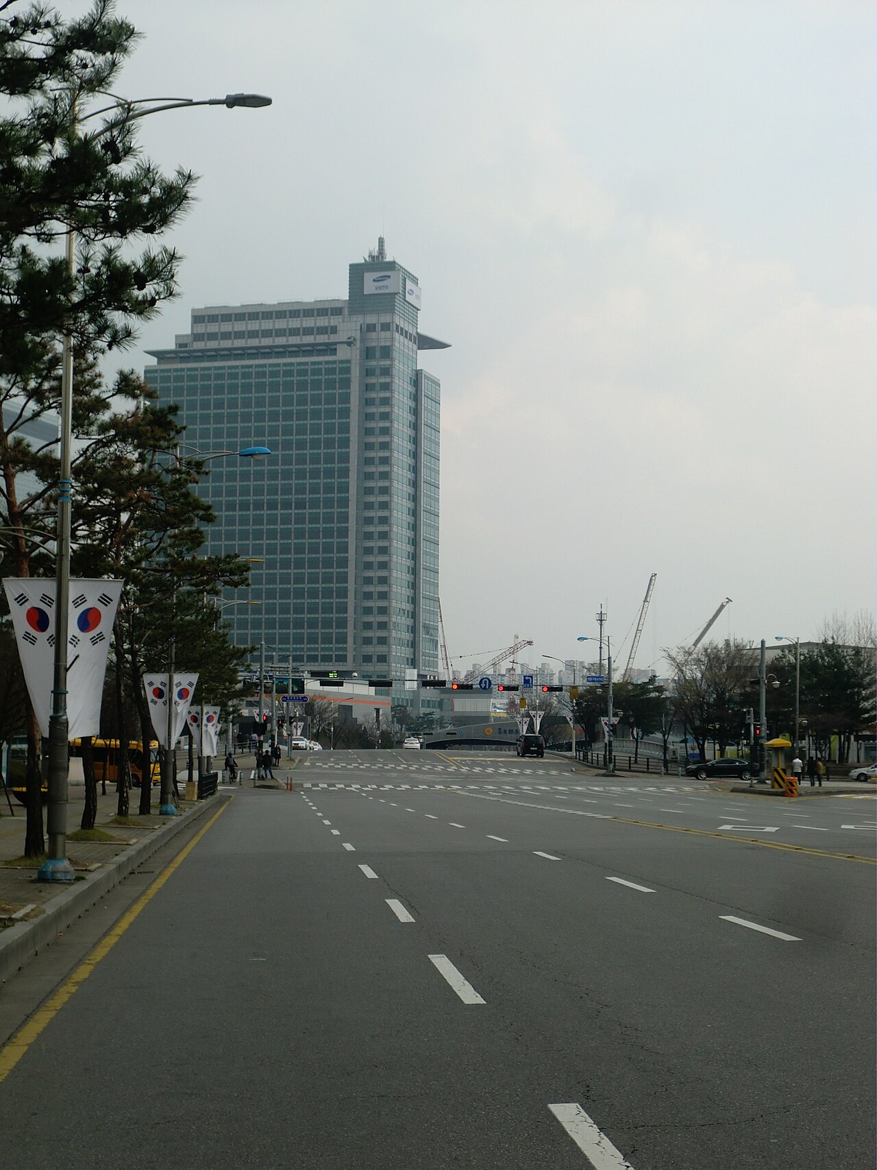 Le siège de Samsung Electronics à Suwon, Corée du Sud