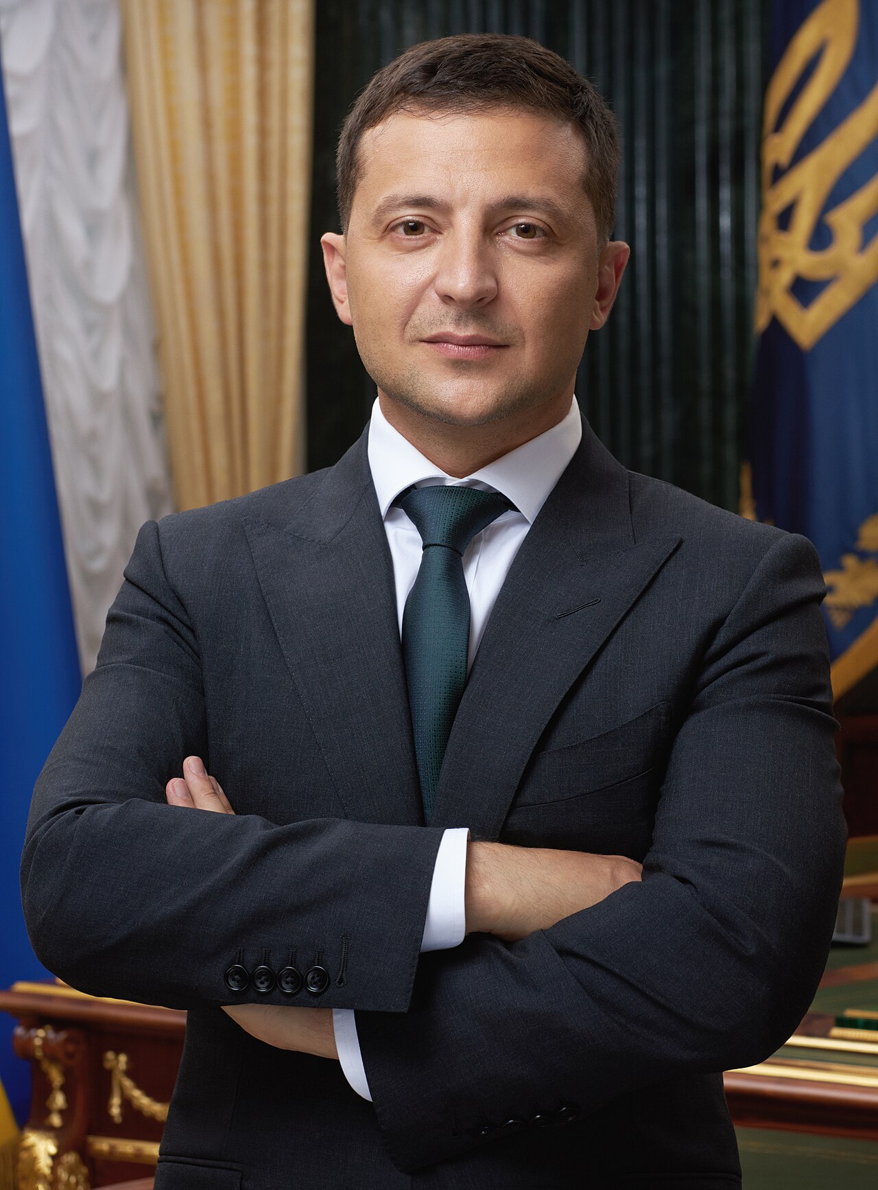 Volodymyr Zelensky, président de l'Ukraine