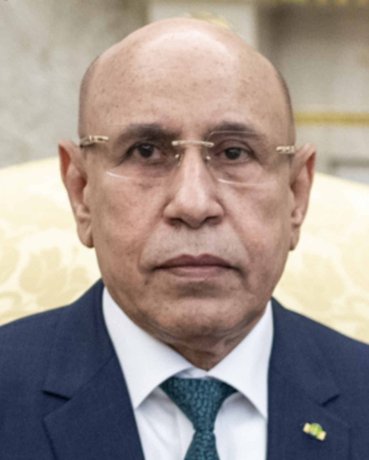 Mohamed Ould Ghazouani, président de la Mauritanie