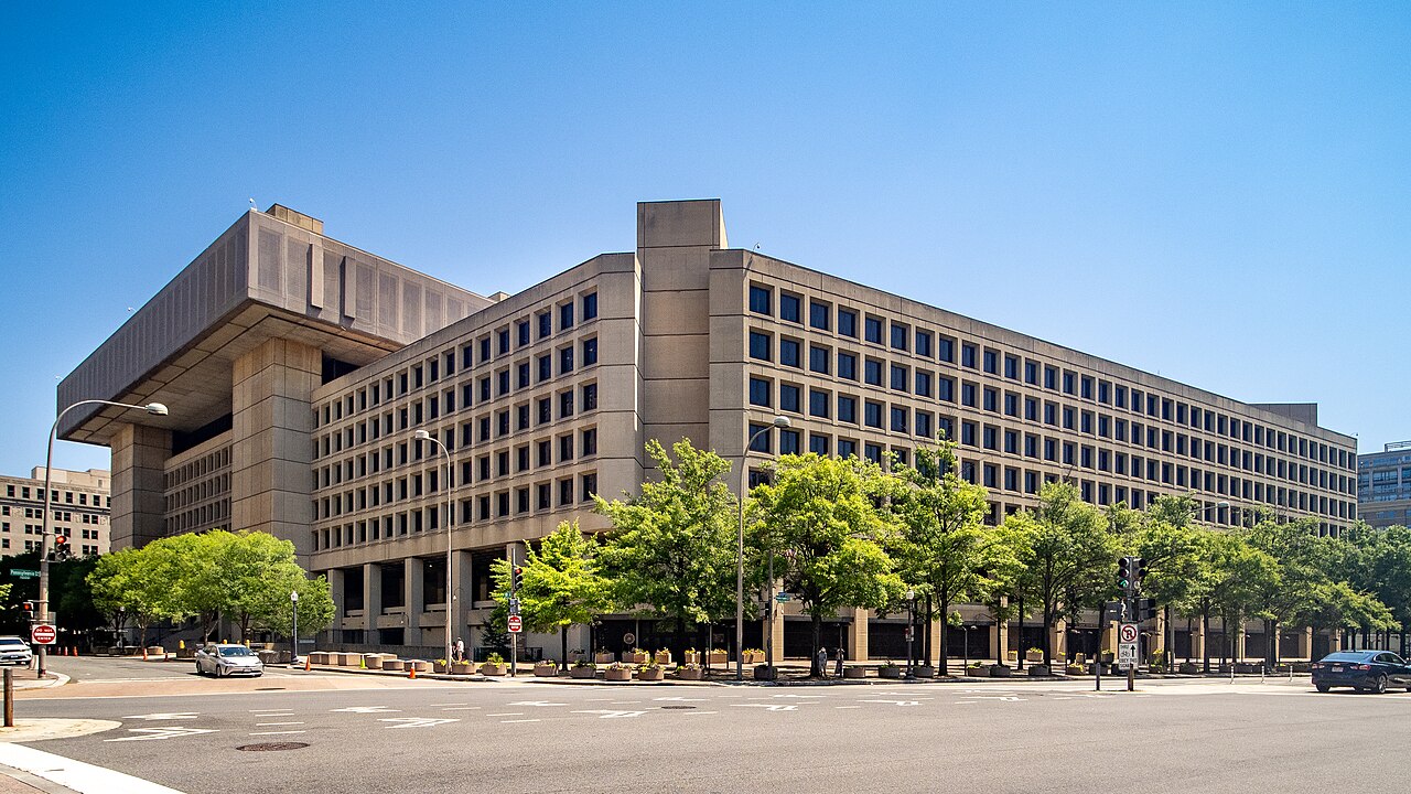Siège du FBI, immeuble J. Edgar Hoover, Washington