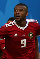Ayoub El Kaabi, attaquant international marocain