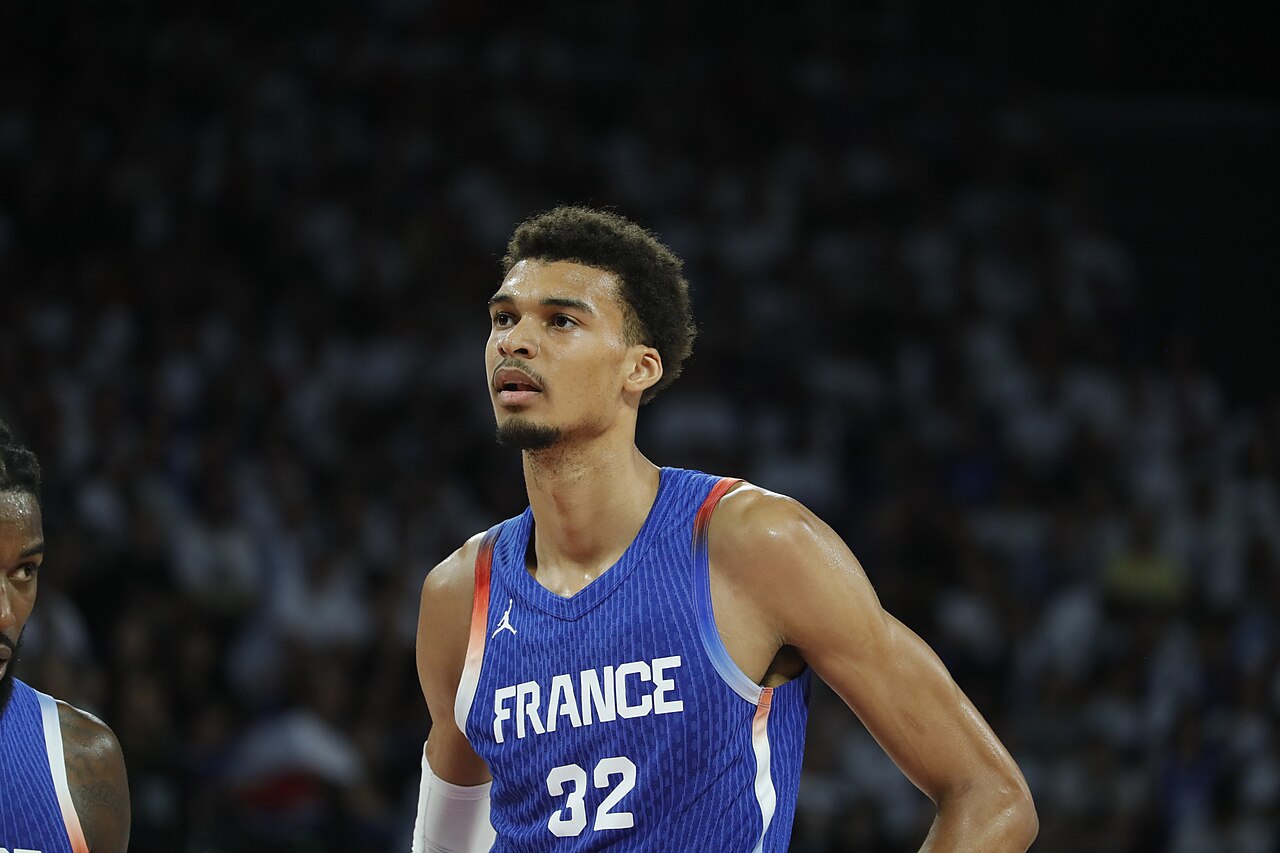 Victor Wembanyama, basketteur français des San Antonio Spurs