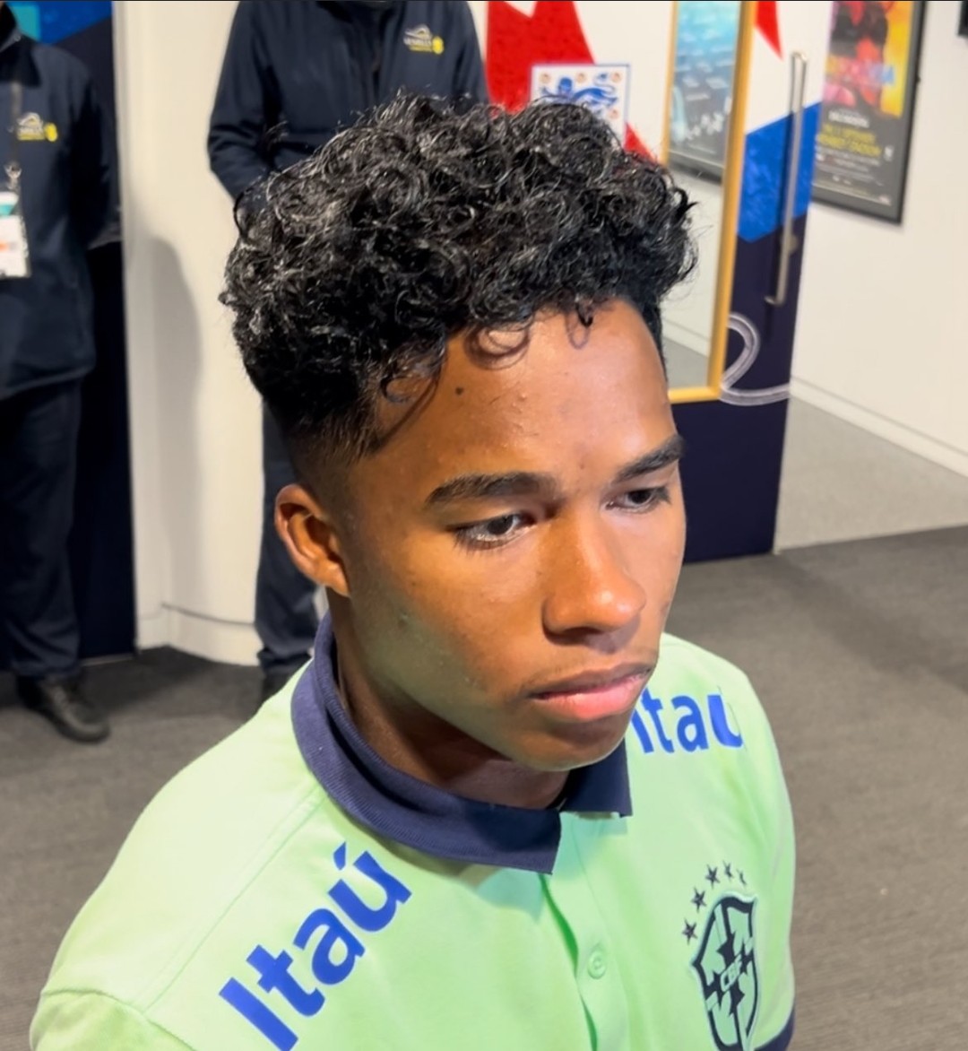 Endrick sous le maillot du Brésil