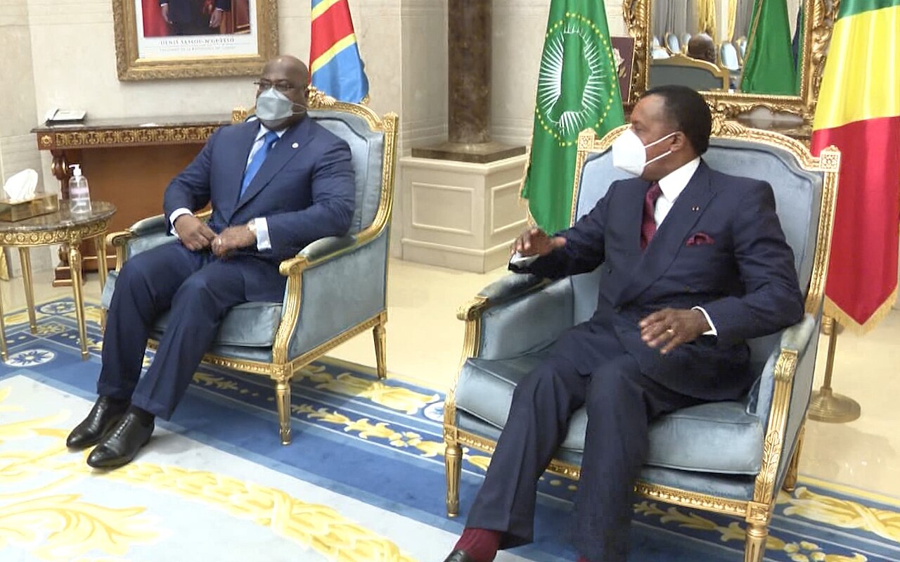Félix Tshisekedi et Denis Sassou Nguesso