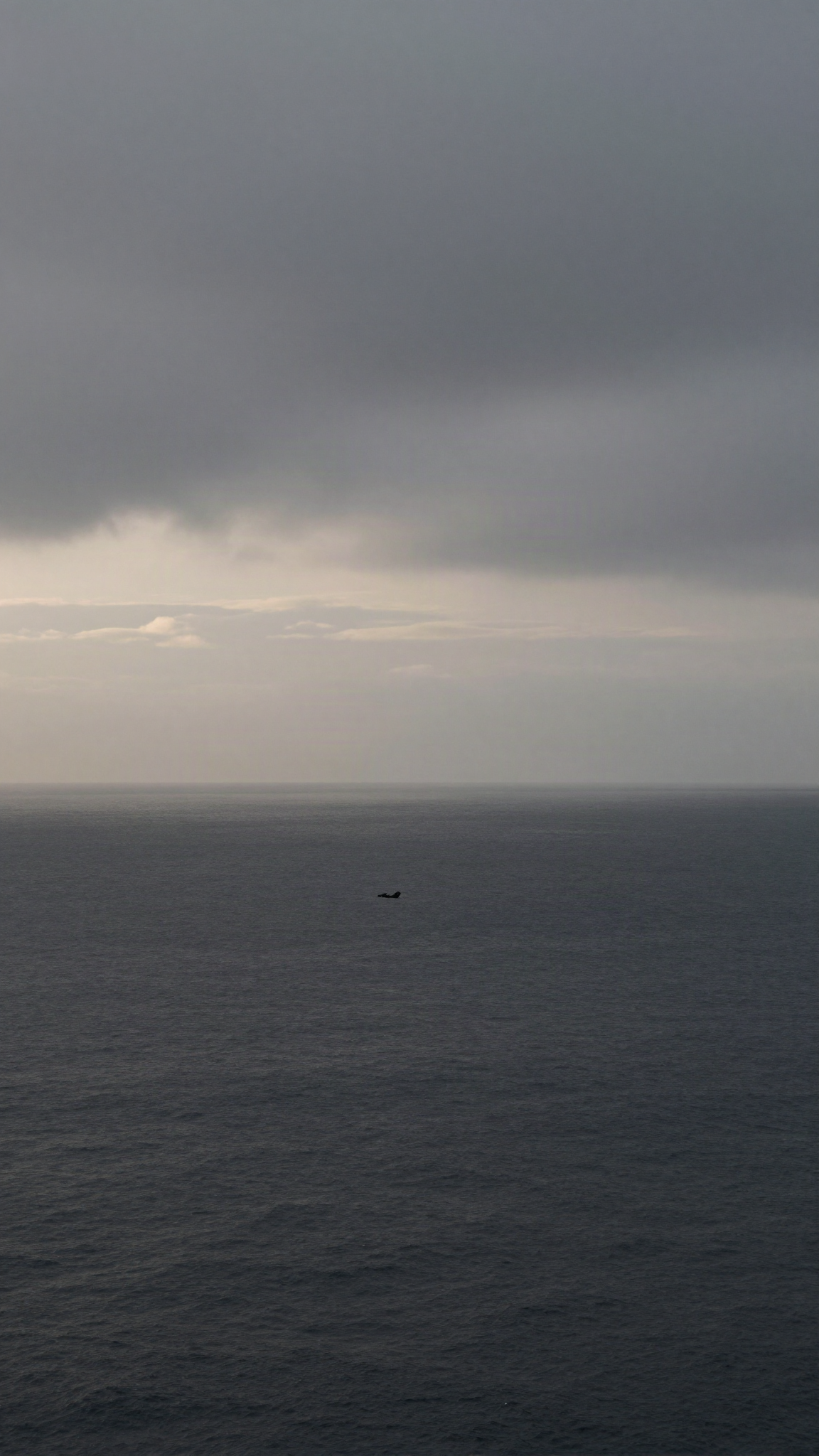 Horizon de l'océan au petit matin