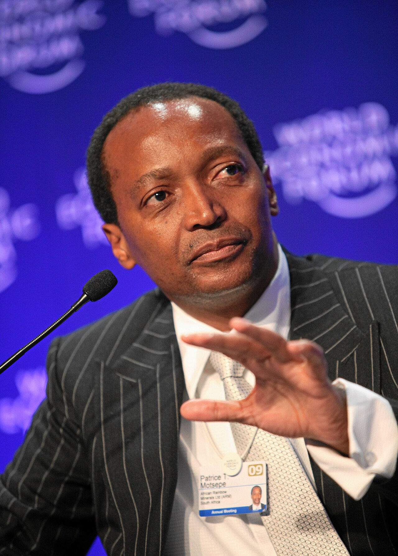 Patrice Motsepe, président de la CAF
