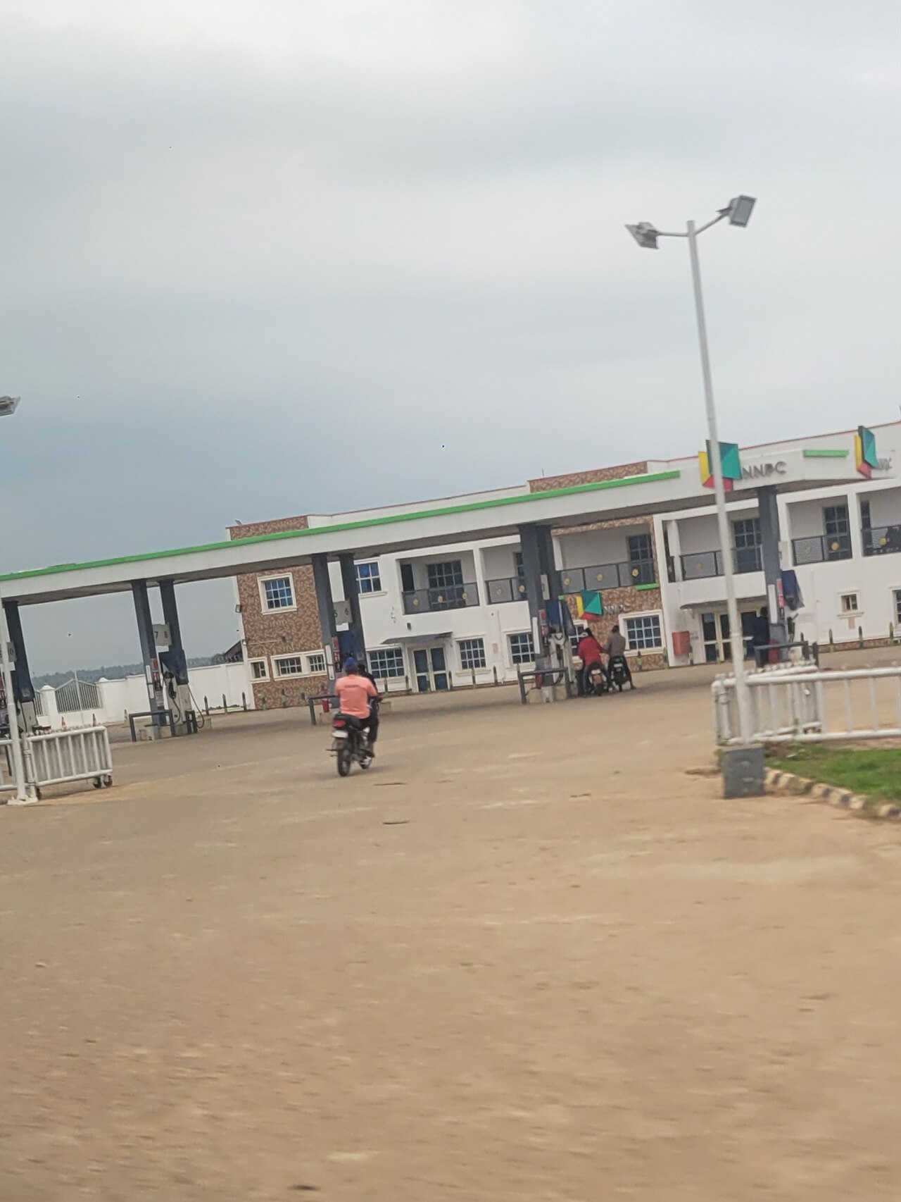 Une station-service NNPC au Nigeria
