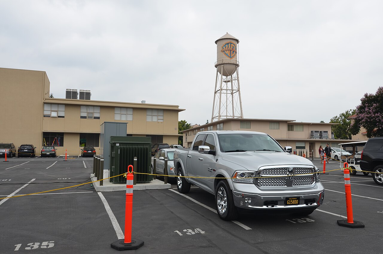 Le château d'eau des studios Warner Bros, Burbank