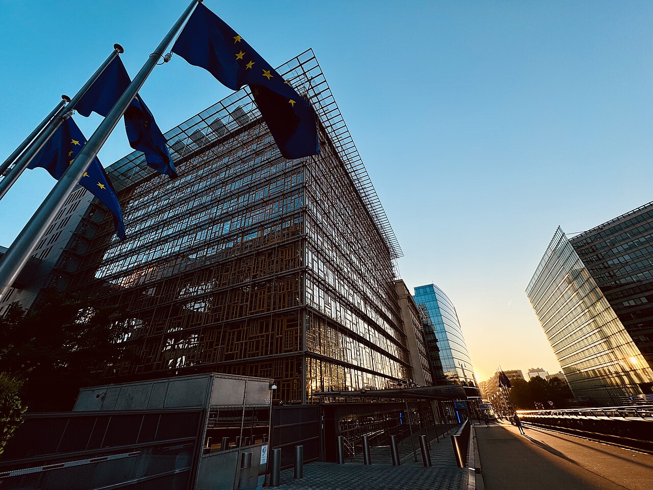Bâtiment Europa, siège du Conseil de l'UE, Bruxelles