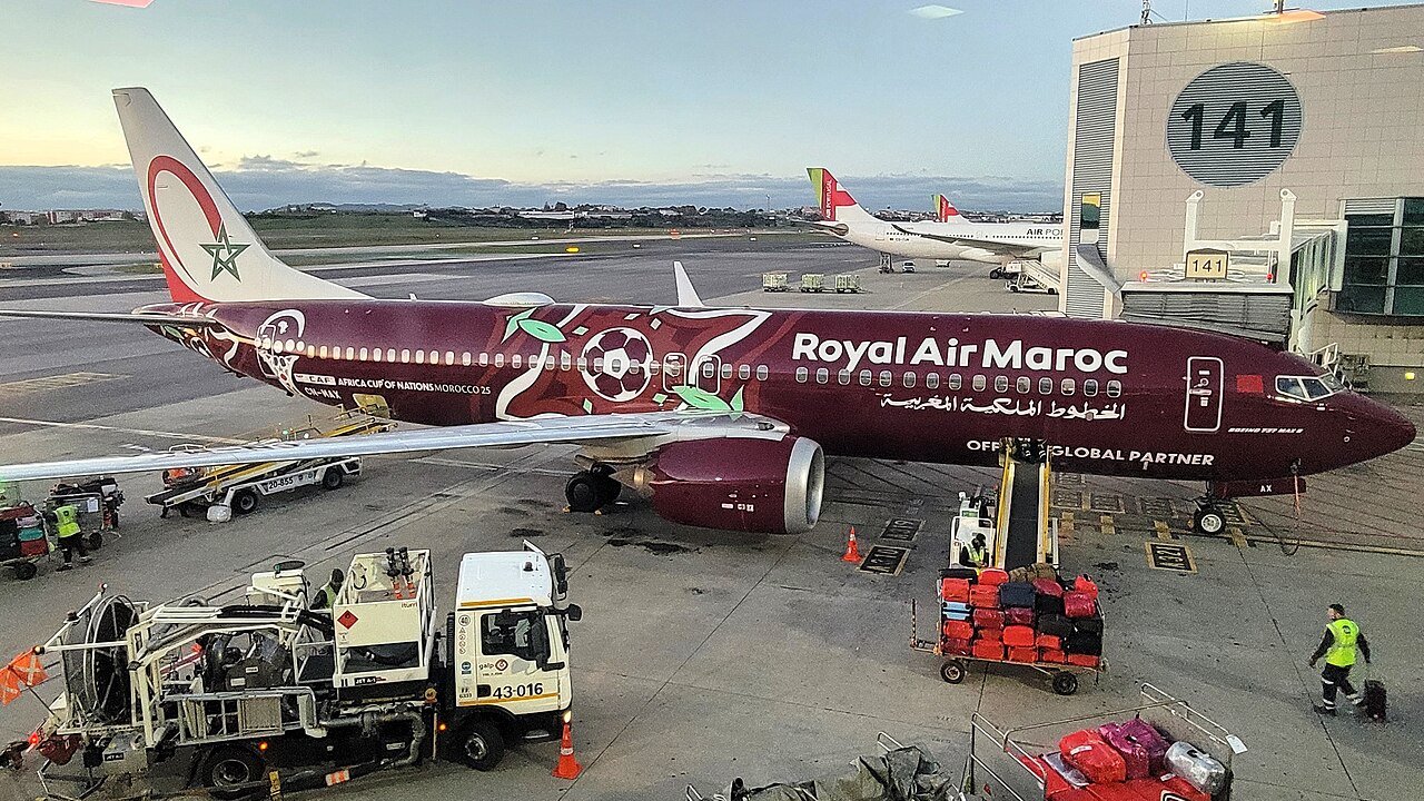 Boeing 737 MAX 8 de Royal Air Maroc
