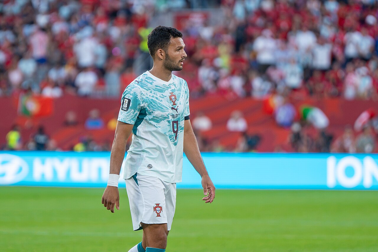Gonçalo Ramos sous le maillot du Portugal