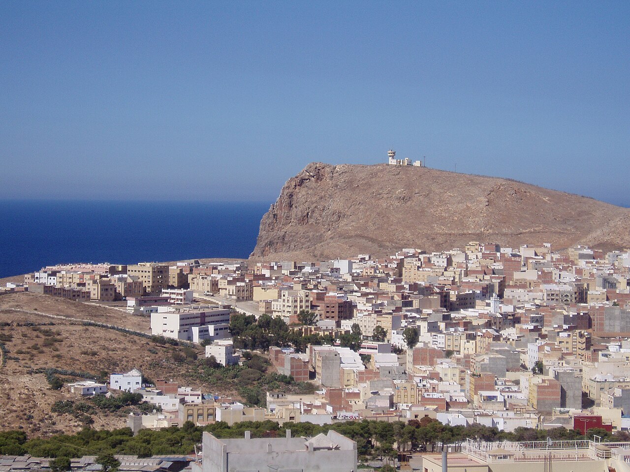 Al Hoceima, sur la côte méditerranéenne