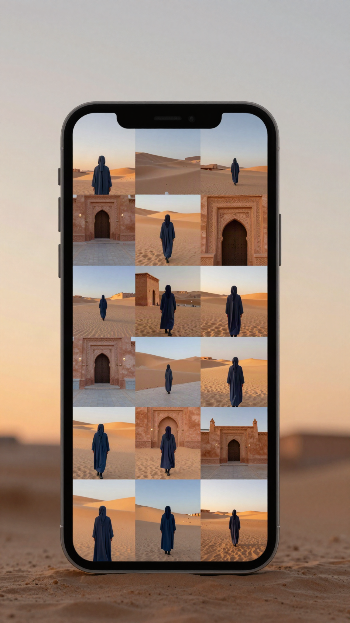 Illustration : vidéos qui s'effacent d'un écran de téléphone