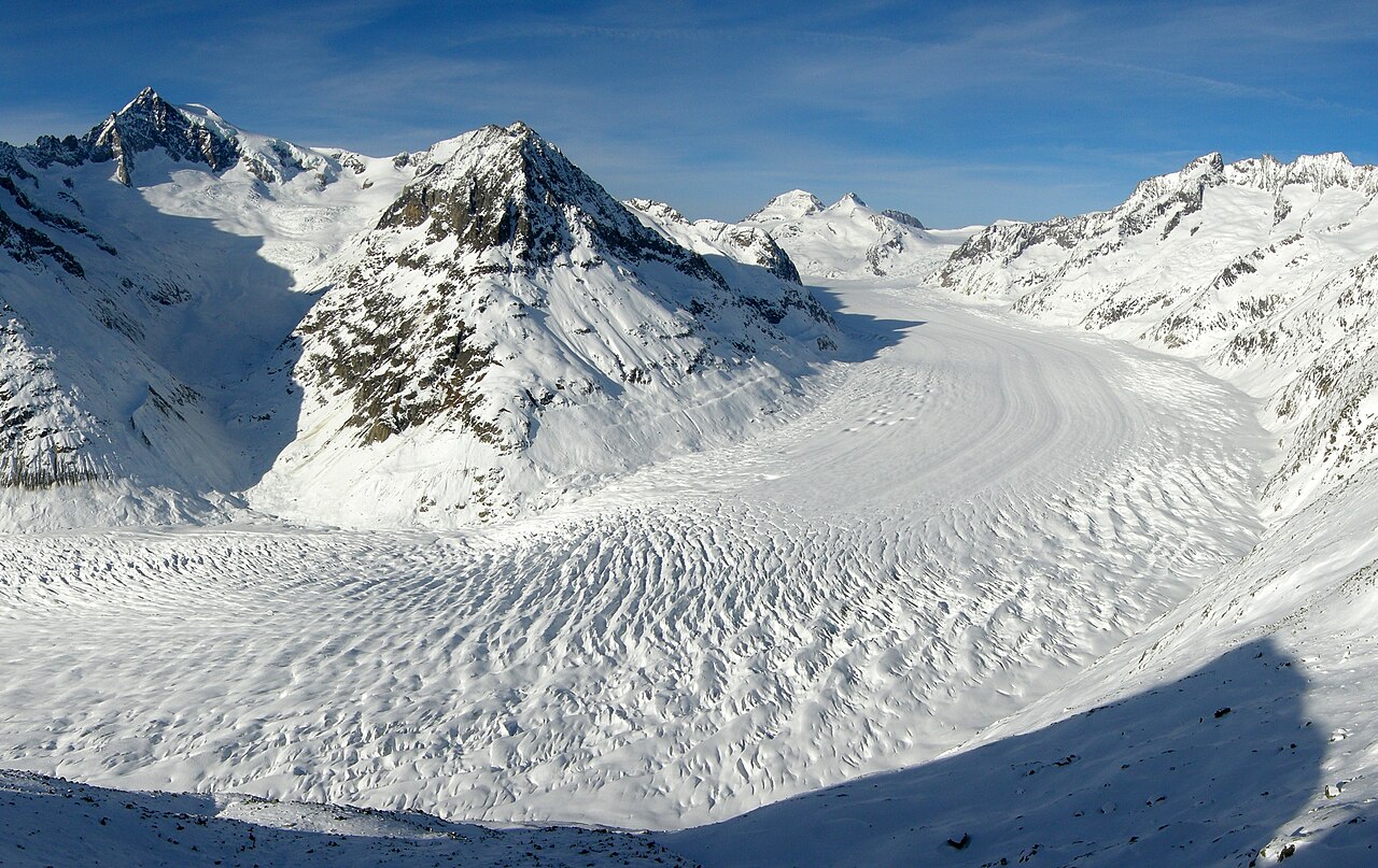 Glacier d'Aletsch, Valais, Suisse