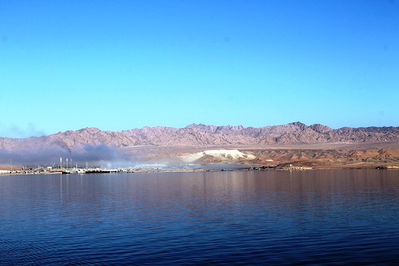 Le port d'Aqaba, Jordanie