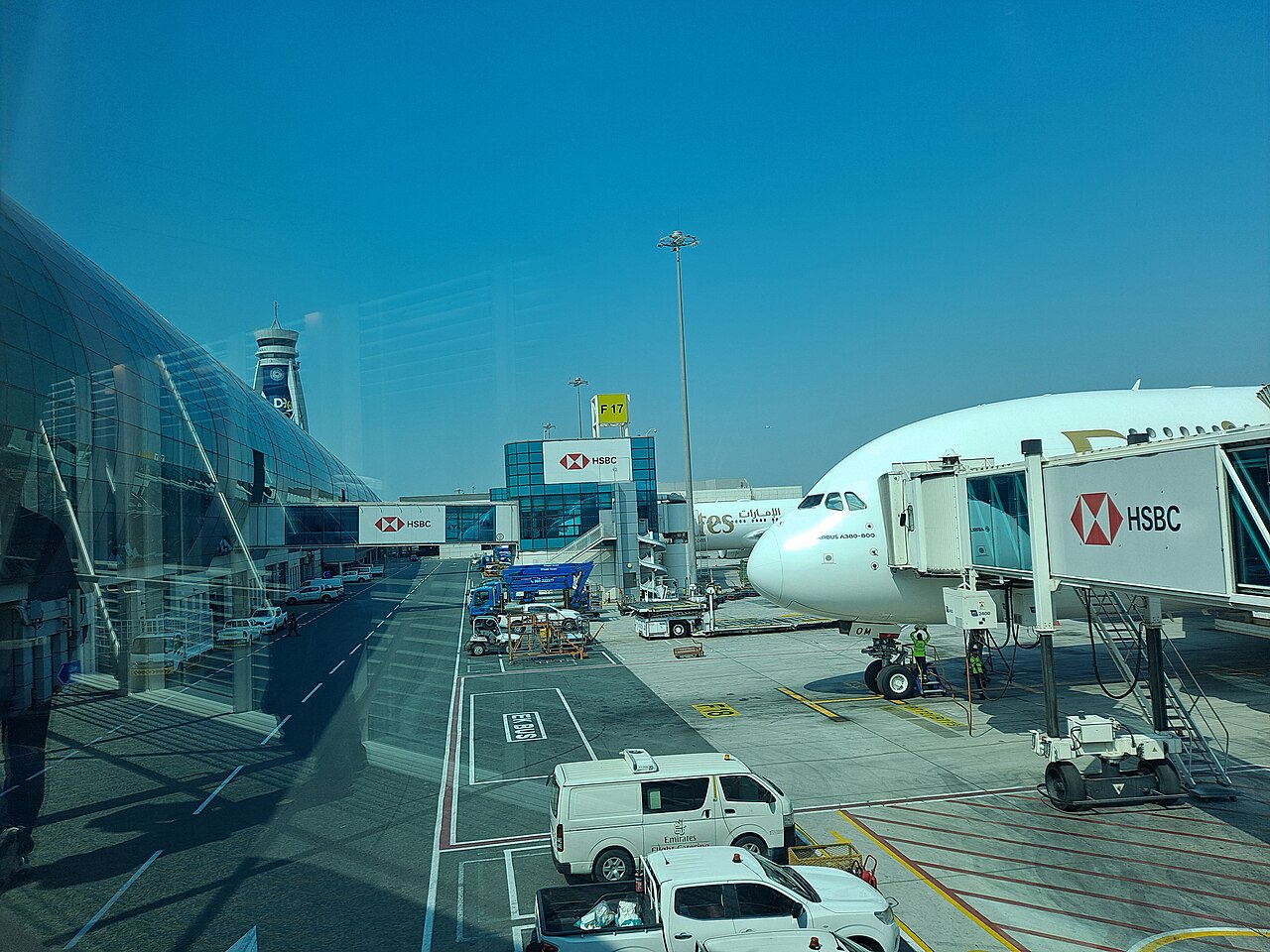 Le terminal 3 de l'aéroport international de Dubaï